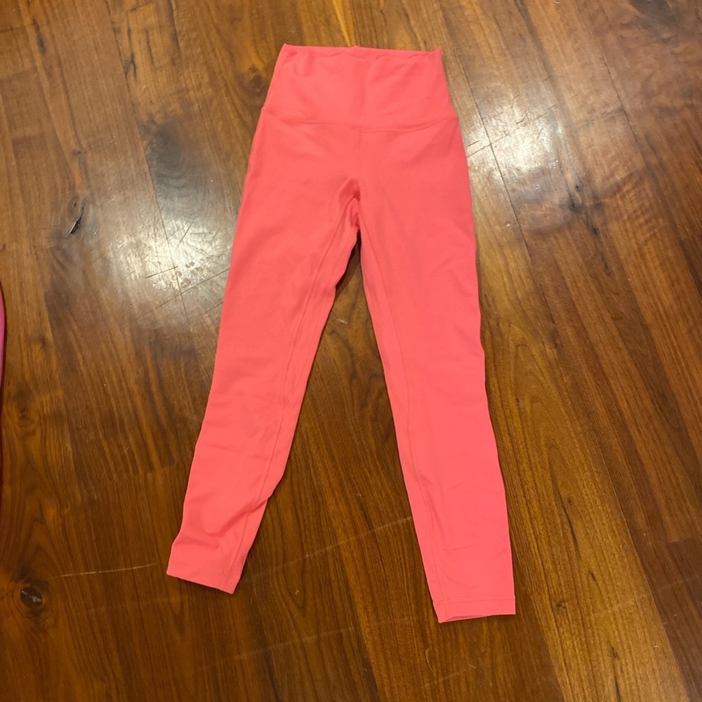 lululemon guava 25’ align leggings size 4